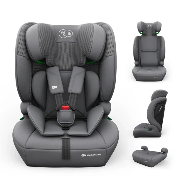 Автокресло Kinderkraft Comfort Up 2 Plus i-Size Grey (KCCOUP02GRYPL00) (5902533931446) - изображение 1