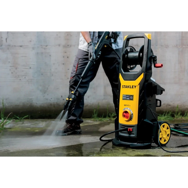 Мийка високого тиску Stanley 2.5 кВт, 150 бар, шланг 8 м (SXPW25DTS-E) - picture 6