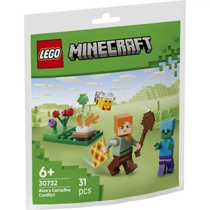 Конструктор LEGO recruitment Minecraft Конфлікт біля багаття Алекса (30732-) зображення 1