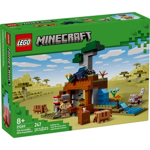 Конструктор LEGO Minecraft Шахтна експедиція Броненосець (21269) зображення 1