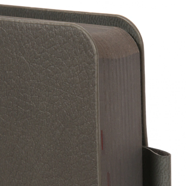 Тижневик Leo planner А5 датований 2026 "Binario", м'який, графіт, 368 сторінок (252640) - picture 3