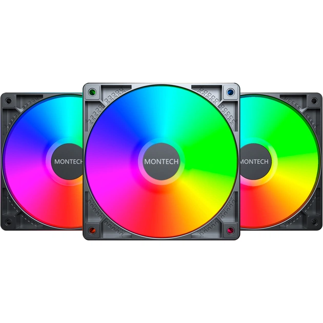 Кулер до корпусу MONTECH GF120 PWM (B31) - зображення 1
