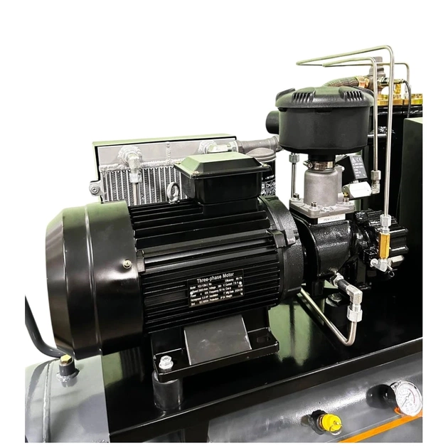 Компресор GTM 150л, 420л/хв, 4кВт, 8бар, 380V (DLG4V 380) - picture 3