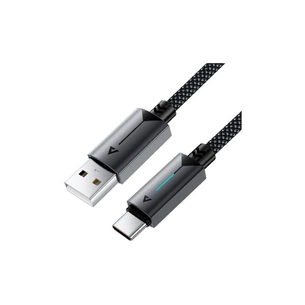 Дата кабель USB 2.0 AM to USB-C 1.2m 60W black Acefast (6974316284482) зображення 1