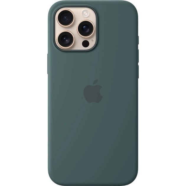 Чохол до мобільного телефона Apple iPhone16 Pro Max Silicone Case with MagSafe - Lake Green (MA7V4ZM/A) - зображення 1