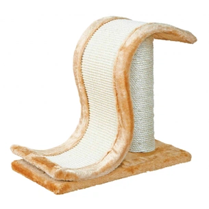 Дряпка (кігтеточка) для котів Trixie Inca 44х25х39 см (світло-коричнева) (4011905043418) зображення 1