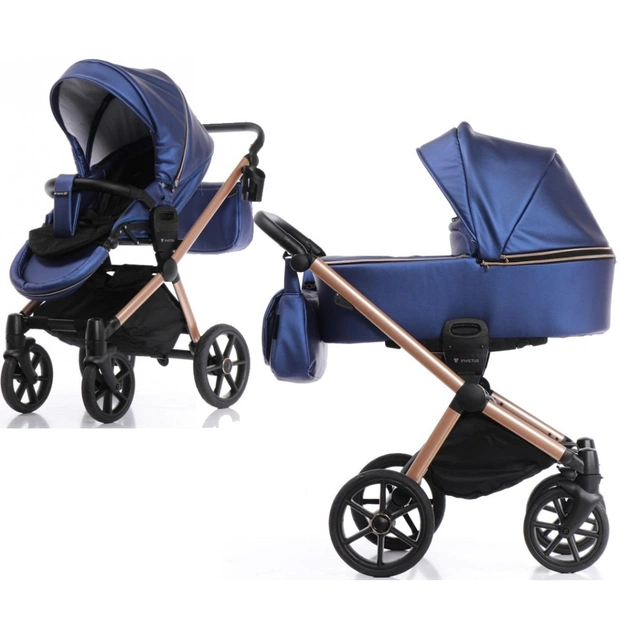 Коляска Invictus 2 в 1 V-Dream Lux Blue Cooper (71404) - изображение 1