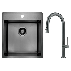 Мийка кухонна Deante Olfato ZPO_D10A + зміш. BQO_D72M (ZPOED10A) зображення 1