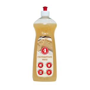 Гель для прання #1 Мило господарське рідке 1 кг (4820270631782) зображення 1