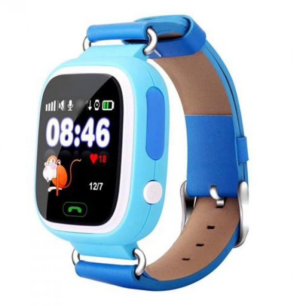 Смарт годинник-телефон GoGPS K04 Blue дитячий з GPS (K04BL) - изображение 1