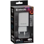 Зарядний пристрій Defender UPA-31 white, 3xUSB, 5V / 3.1A (83587) - зменшене зображення 4