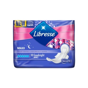 Гігієнічні прокладки Libresse Ultra Goodnight Soft 10 шт (7310791180663) зображення 1