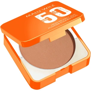 Пудра для обличчя Malu Wilz High Protect Sun Powder Foundation SPF 50 Теплий беж (4060425014644) зображення 1