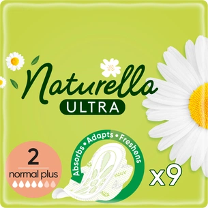 Гігієнічні прокладки Naturella Ultra Normal Plus (Розмір 2) 9 шт. (8006540098219) зображення 1