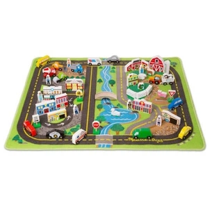 Дитячий килимок Melissa&Doug Дорожній килимок / дерев'яні іграшки (MD5195) зображення 1