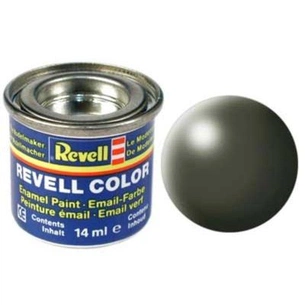 Аксесуари до збірних моделей Revell Фарба оливково-зелена шовковисто-матова оливково-зелена 14мл (32361) зображення 1