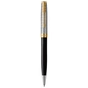 Ручка кулькова Parker SONNET 17 Metal & Black Lacquer GT BP (68 132) - уменьшенное изображение 1