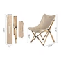 Крісло складане Naturehike Moon Beach MW01 NH19Y001-Z Beige (6927595734971) - зменшене зображення 6