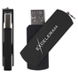 USB флеш накопичувач eXceleram 64GB P2 Series Black/Black USB 2.0 (EXP2U2BB64) - зменшене зображення 4