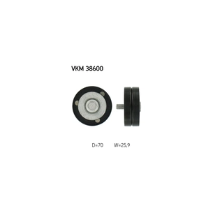 Ролик натягувача ременя SKF VKM 38600 зображення 1