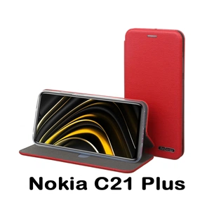 Чохол до мобільного телефона BeCover Exclusive Nokia C21 Plus Burgundy Red (707918) зображення 1