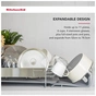 Сушарка для посуду KitchenAid Sinkware 61,5 x 38,5 x 37,5 см сірий (KEG896BXCGA) - зменшене зображення 7