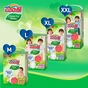 Підгузки GOO.N Cheerful Baby XL 11-18 кг унісекс 42 шт. (843286) - зменшене зображення 7