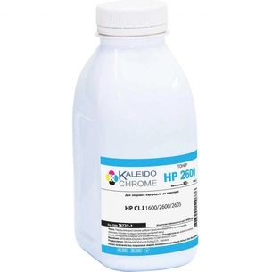 Тонер HP CLJ 1600/2600/2605 , 80г Cyan Kaleidochrome (TB77C-1) зображення 1