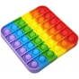 Антистрес Sibelly антистрес Pop It Rainbow Square (SB-PPIT-RNB-SQ) - зменшене зображення 2