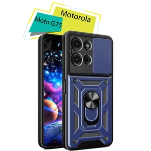 Чохол до мобільного телефона BeCover Military Motorola Moto G75 Blue (713061) зображення 1