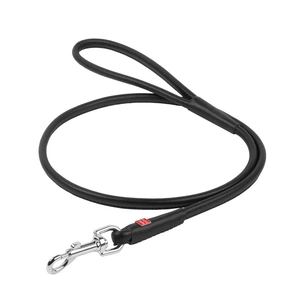 Повідець для собак WAUDOG Glamour круглий XS d 8 мм Д 122 см чорний (33771) зображення 1