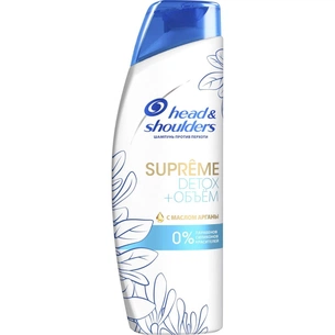 Шампунь Head & Shoulders Supreme Detox + Об'єм з аргановою олією 300 мл (8001841412221) зображення 1