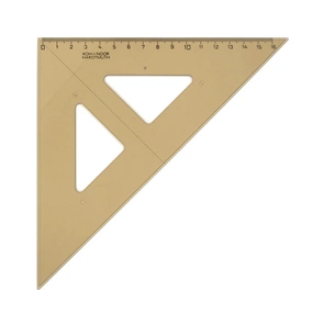 Лінійка Koh-i-Noor Трикутник 45/177, димчастий (744151) зображення 1