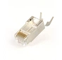 Конектор RJ 45 Cablexpert (LC-PTF7-01/100) 8P8C, Cat.7, FTP, з наскрізними отворами, позолочені контакти (100 шт/уп) - preview 1