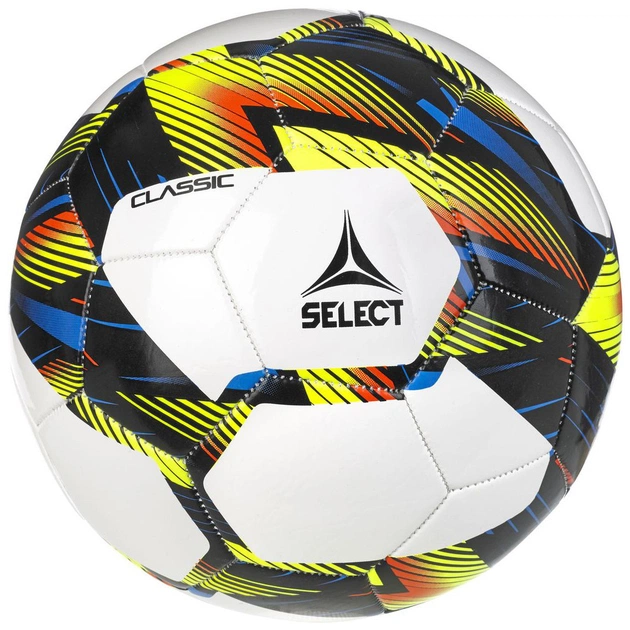 М'яч футбольний Select FB Classic v23 біло-чорний Уні 4 (5703543316144) - зображення 1