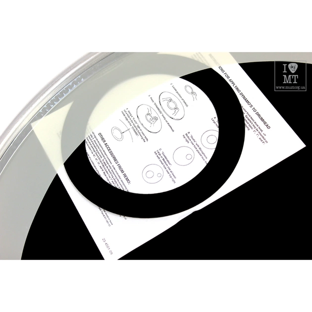 Пластик для барабана Remo Powerstroke 3 22" Ebony W Dynamo (70219) - picture 3