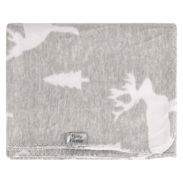 Плед Ardesto Christmas Fleece 130x160см, 100% поліестер, олені (ART0716PB) - picture 7