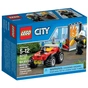 Конструктор LEGO City Fire Пожежний квадроцикл (60105) - зменшене зображення 1