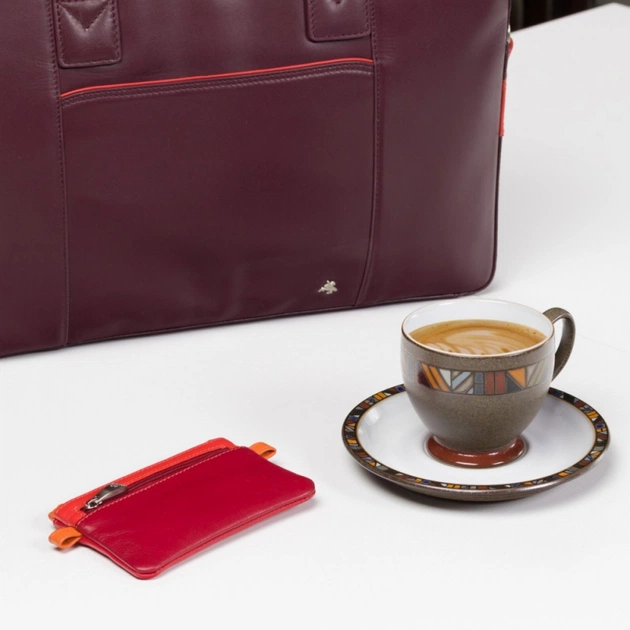 Ключниця кишенькова Visconti CP2 Cora Red Multi (CP2 RED M) - изображение 5