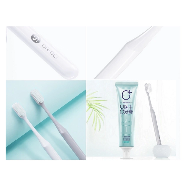 Зубна щітка Xiaomi Doctor B White середньої жорсткості (6970763911087/6973925922846) - picture 7