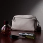 Сумка Vintage Жіноча прямокутна з кишенями з натуральної шкіри Біла (22598) - зменшене зображення 12