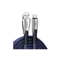 Дата кабель USB 2.0 AM to Micro 5P 1.0m zinc alloy blue ColorWay (CW-CBUM011-BL) - уменьшенное изображение 1