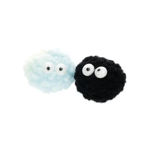 Іграшка для котів Hippie Pet М'ячики м'які різнокольорові 5 см 2 шт (HIPCT2401020) зображення 1