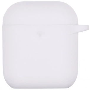 Чохол для навушників 2E для Apple AirPods Pure Color Silicone 3.0 мм Star White (2E-AIR-PODS-IBPCS-3-WT) зображення 1