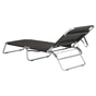 Розкладачка Bo-Camp Sun Lounger 3 Positions Anthracite (1304480) - зменшене зображення 2