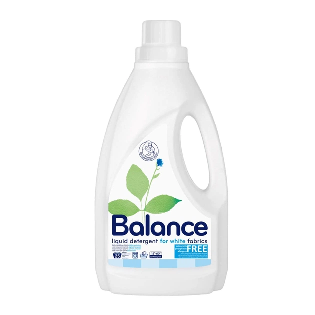 Гель для прання Balance Для білих тканин 1.5 л (4770495348029) - зображення 1
