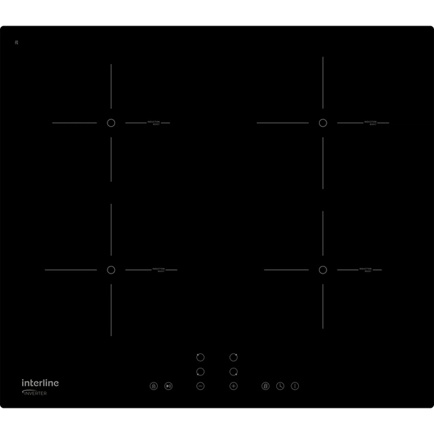 Варочна поверхня Interline VIK 860 SIB BG - зображення 1