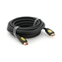 Кабель мультимедийный HDMI M to HDMI M 5.0m V2.0 4K UHD black VEGGIEG (YT-HDMI(M)/(M)HA-5/19714) - уменьшенное изображение 1