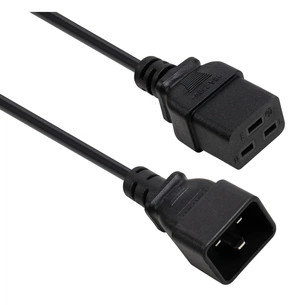 Кабель живлення C19 to C20 1.8m 1.5mm2 copper Vinga (VYPCC19201815CU) picture 1