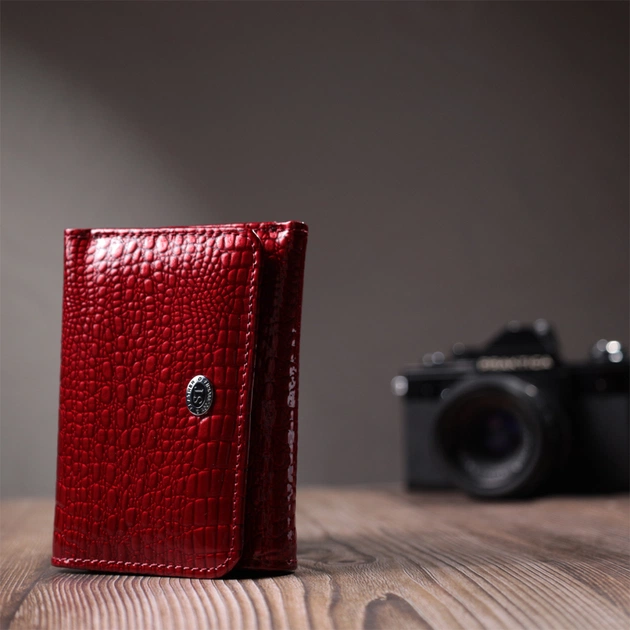 Гаманець ST Leather З натуральної шкіри Червоний (22731) - picture 10